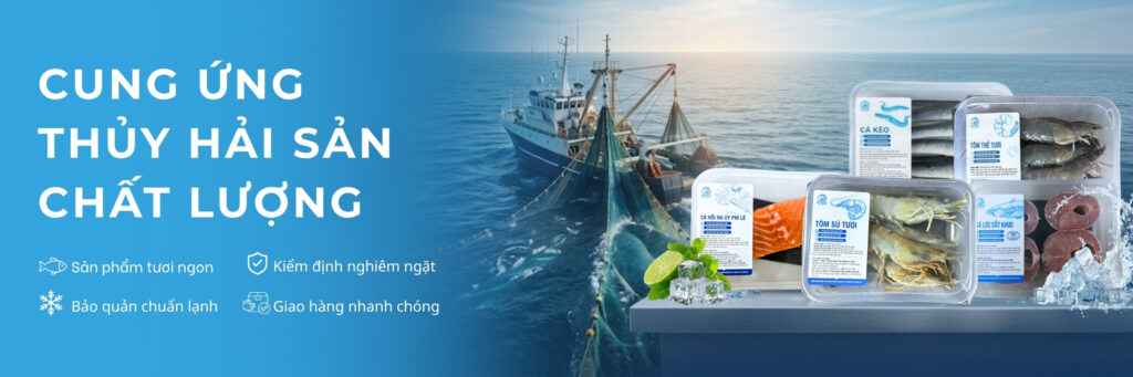 Banner Alo Fish cung ứng thủy hải sản