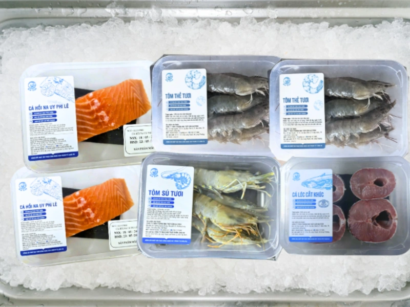 Thủy hải sản Alo Fish cung cấp cho chuỗi siêu thị
