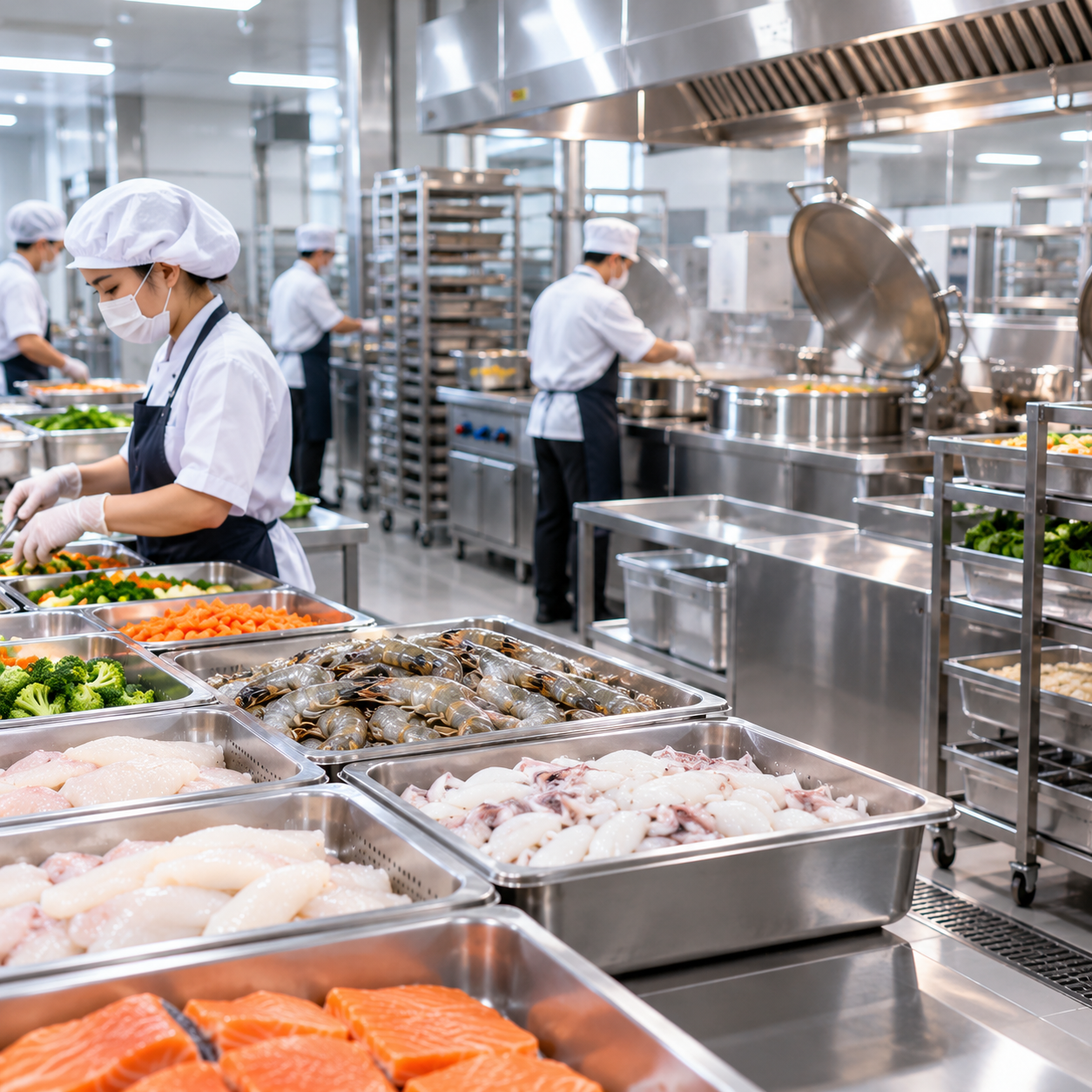 Alo fish cung ứng thủy sản cho bếp ăn công nghiệp